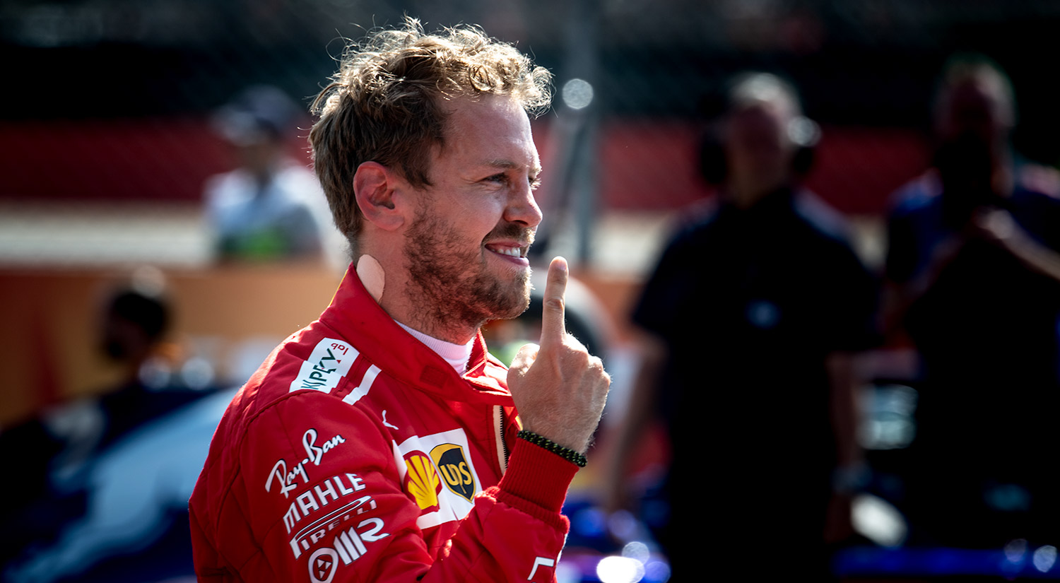 Sebastian Vettel - Ferrari, Silverstone,  2018
